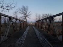 An abandoned bridge in Eastern Ontario 