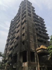 An Abandoned building in Navi Mumbai India 