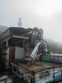 An abandoned cement plant in France that I visited yesterday with some friends Closed since  