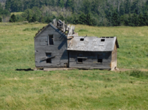 An abandoned farm house in Alberta