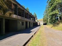 An abandoned fort in Washington State