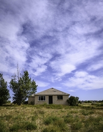 An abandoned home on the outskirts of Denver