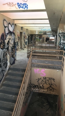 An Abandoned hospital