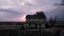 An abandoned house near Crawford Nebraska Took this shot last night as a storm was moving off