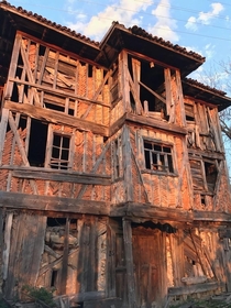 An abandoned village house from the late th century City of Kastamonu Northern Turkey 