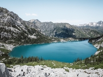 An Alpine Lake in Alpine Lakes Wilderness WA 