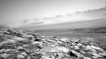 An Eerie Image of the Mars Horizon