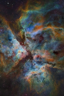 An explosion of color - The Carina Nebula
