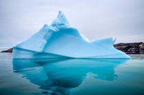An iceberg off the coast of Kulusuk Greenland Took this photo in  
