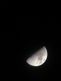 An image of the moon that I took yesterday