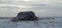 An old barn in western Saskatchewan