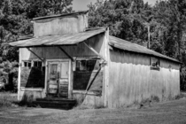 An old storefront somewhere in rural Arkansas 