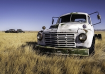 An old truck sent to pasture in Bosler WY 