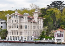 An Ottoman era mansion along the Bosphorus in Istanbul 
