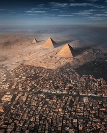 Ancient and Modern Giza - Egypt