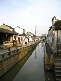 Ancient Canals in Suzhou China 