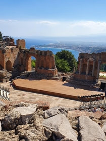 Ancient city of Taormina Sicily Italy