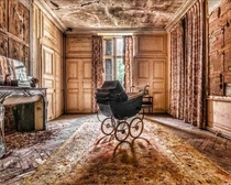 ANCIENT TH CENTURY ABANDONED CHATEAU