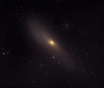 Andromeda Galaxy from my backyard