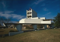 Annie Pfeiffer Chapel at Florida Southern College part of Frank Lloyd Wrights Child of the Sun 