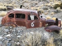 Another abandoned car in Death Valley