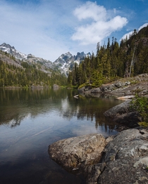 Another Beautiful Alpine Lake Central Cascades Washington 