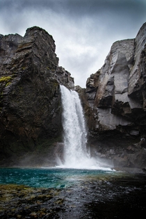 Another view of the Icelandic waterfall posted earlier today  xpx