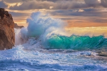 Another wave I photographed after a storm in northern Italy  x