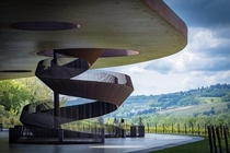 Antinori Winery Chianti Italy designed by Archea Associati in  