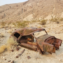 Anyone know makemodel Abandoned wreck in the Inyo Mountain foothills of Southern California