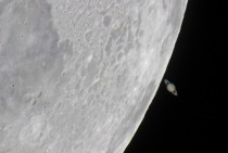 APOD  April  - The Moons Saturn 