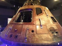 Apollo  Command Module on Display at St Louis Science Center 