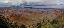 Approaching Storms at the Grand Canyon - Grand Canyon National Park AZ 