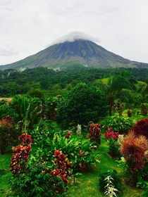 Arenal Volcano in Costa Rica 