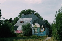 Around  years ago me and my dad went to Doel Belgium This village has been abandoned for over  years now  people used to live there now these houses are just art displays