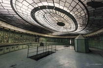 Art Deco control room Hungary 