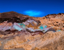 Artists Palette in Death Valley National Park CA 