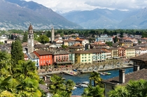 Ascona promenade - Locarno Switzerland 
