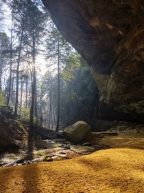 Ash Cave in Hocking Hills Ohio 