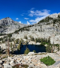 Aster Lake from the Lakes Trail Sequoia National Park CA USA  x