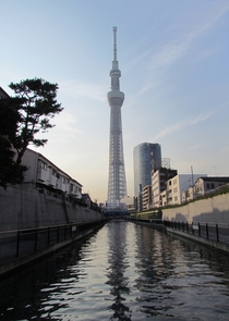 At a height of  ft m Tokyo Skytree is the worlds tallest tower and second tallest structure
