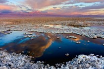 Atacama Dry Lake in Chile 