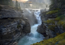 Athabasca Falls in Jasper National Park Alberta Canada Marc Adamus 
