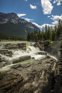 Athabasca Falls Jasper National Park - Alberta Canada 
