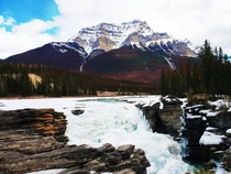 Athabasca Falls Jasper National Park short stop on our trip through the icefields parkway x 