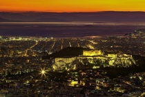 Athens at twilight 