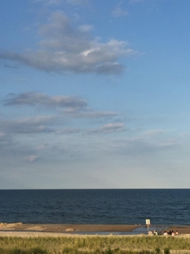 Atlantic Ocean from my balcony in Delaware 