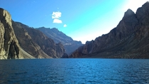 Attabad Lake At Upper Hunza Valley 