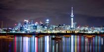 Auckland City Skyline New Zealand 