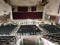 Auditorium in Gary school 